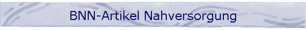 BNN-Artikel Nahversorgung