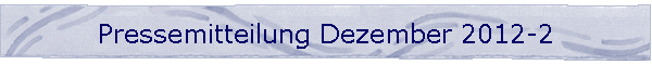 Pressemitteilung Dezember 2012-2